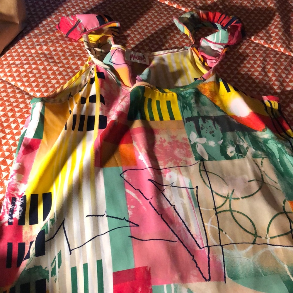 Multi colored blouse madrag